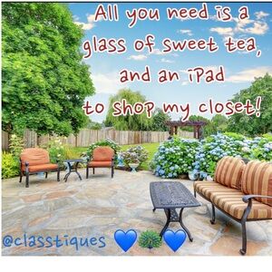 Sweet Tea & an iPad!